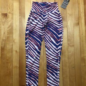 Zubaz Women's Standard Zebra Leggings, XS